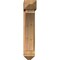 Ekena Millwork Thorton Arts and Crafts Smooth Bracket w/ Offset Brace, Western Red Cedar, 7 1/2"W x 26"D x 38"H BKT0806X26X38THR03SWR - alternate 4